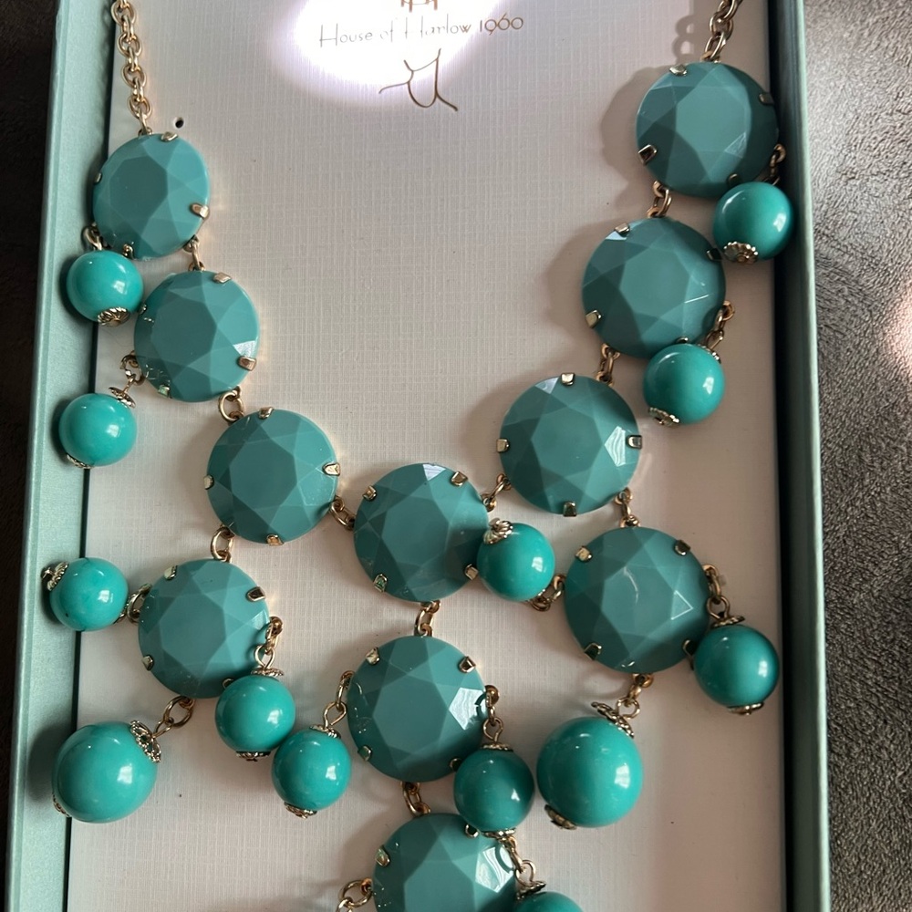Aqua Gem Necklace